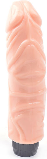 Vibrator Realist Penis Gros Culoare Bej 8.7''