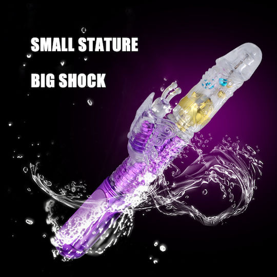 Chocho Rabbit G-Spot Vibrator 10 Vibration Speeds Purple