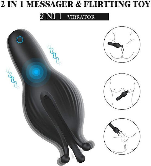 Wasserdichter Wiederaufladbarer Vibrator Für Paare 10 Vibrationsfunktionen