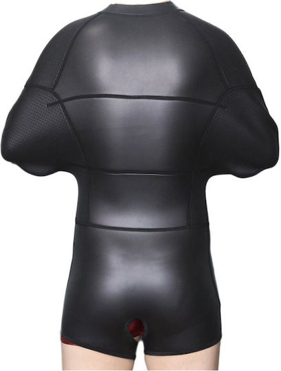 Black Neoprene Full Camisole Outfit