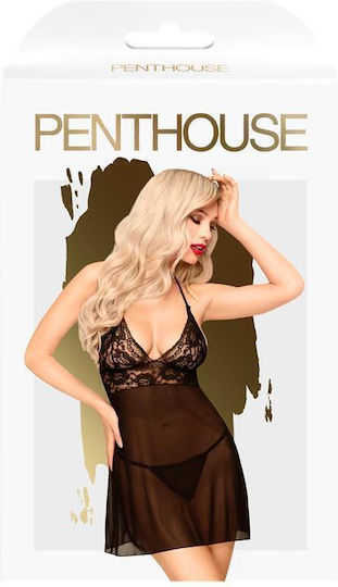 Penthouse Babydoll Bedtime Story Negru