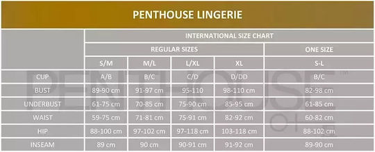 Penthouse Babydoll Sweet Retreat Black