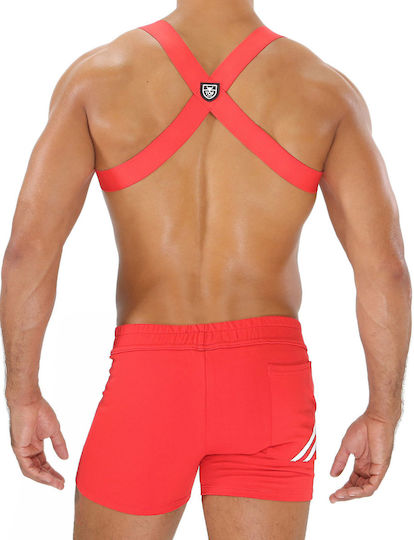 Tof Paris Party Boy Elastic Harness Κόκκινο