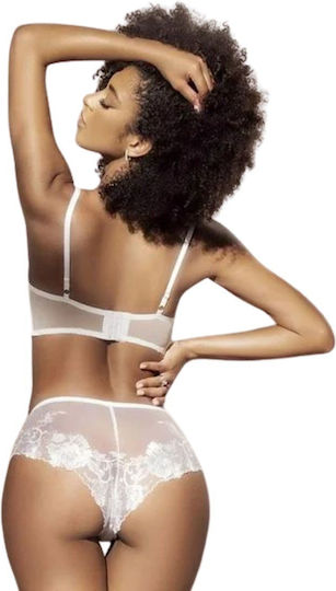 Mapale Two Piece Set 8739 Bra & Bottom Λευκό