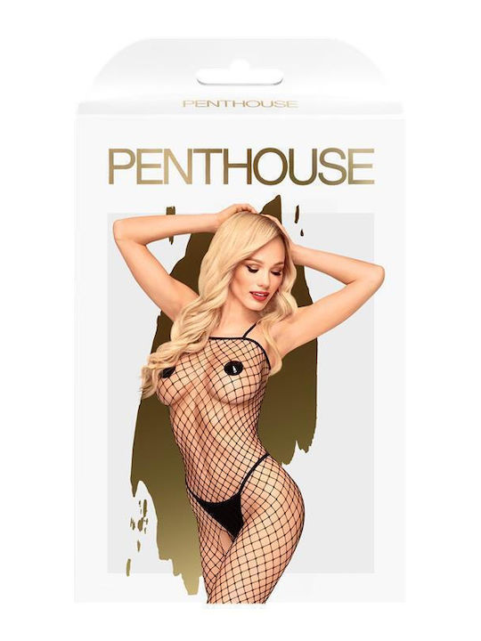 Penthouse Bodystocking Body Search Black