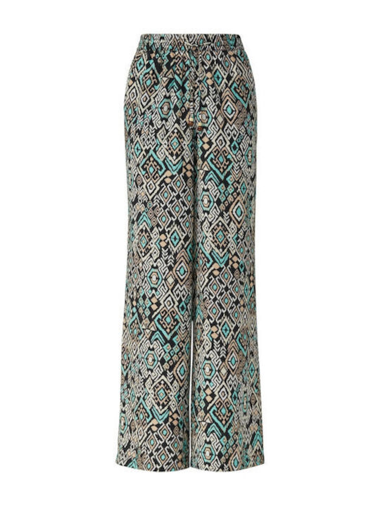 Women's Fabric Trousers Black