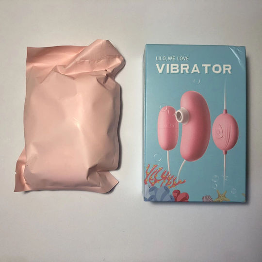 Lilo Γυναικείο Διπλό Dildo Αθόρυβο Ισχυρό Δονούμενο Usb Αναρροφητικό Dildo