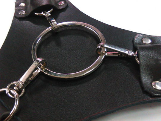 Strap On Belt Thick Leather