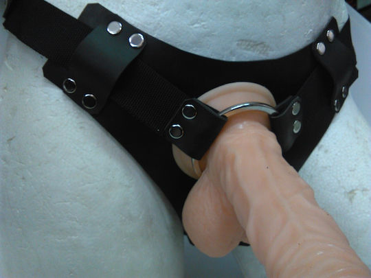Bdsm Gurtzeug Strap-Ons Leder Mit Einer Öffnung