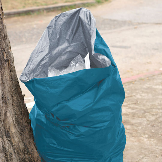 Etplast Trash Bags Gigas Professional Heavy Duty Multi-Layer Giga Pack 80 Pieces 110x130cm