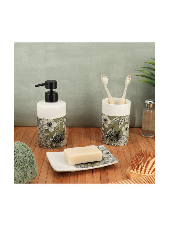 Cup Holder Ceramic White
