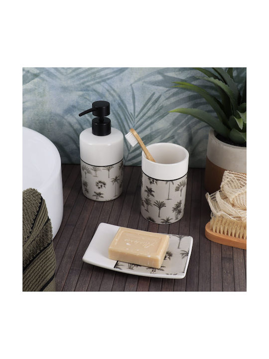 Dispenser Ceramică Alb 320ml