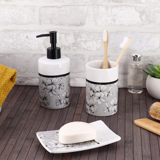 Dispenser Κεραμικό Γκρι 320ml