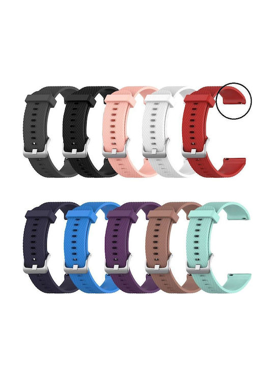Silicone Strap Xl Easy Click Purple 20mm