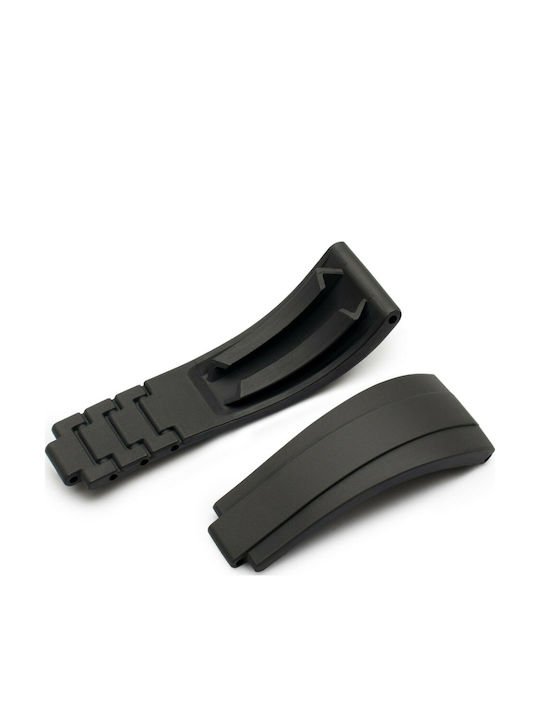 Silicone Strap 20mm Oysterflex Black Rolex Silicone Strap 20mm Oysterflex Black Rolex
