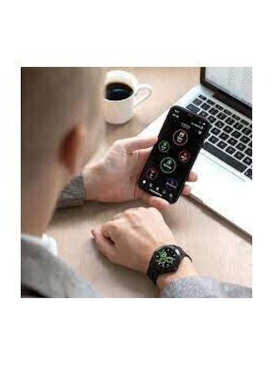 Harry Lime Ha07-2002 Mode Damenuhr Schwarz Gummi Armband