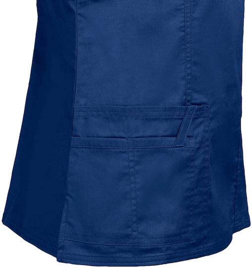 Cherokee WWE4728 Γυναικεία Ιατρική Μπλούζα Μπλε Dark Blue