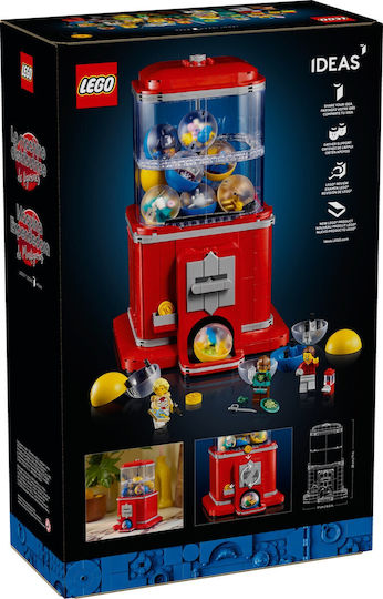 LEGO Ideas Minifigure Vending Machine Pentru 18+ Ani 1343 Bucăți