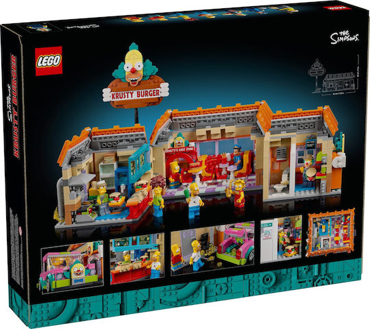 LEGO Icons The Simpons Krusty Burger За 18+ Години 1635 Бройки