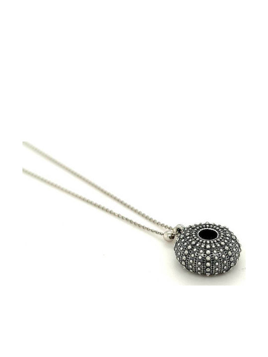Damen Halskette Silber 925° Muschel Groß Damen Halskette Silber 925° Muschel Groß