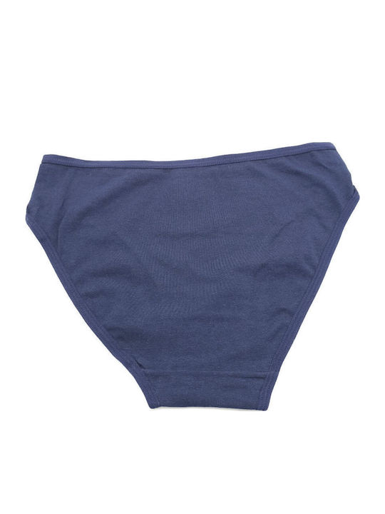 Damen Slip Navy Blue