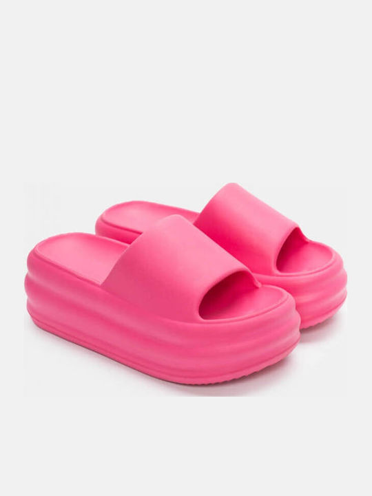 Șlapi în Culoarea Fuchsia