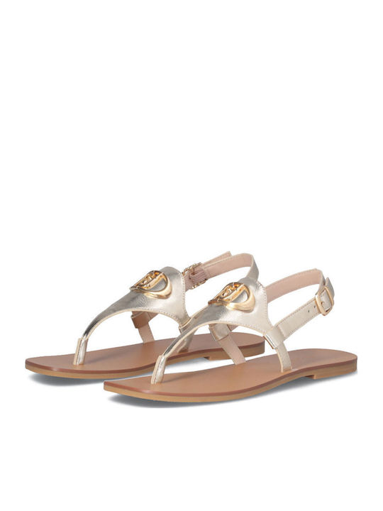 Saba Women's Flat Sandals Gold