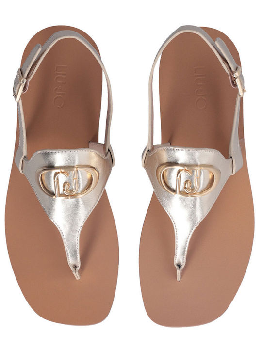 Saba Women's Flat Sandals Gold