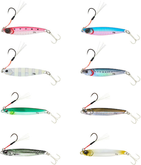 Daiwa Πλάνος Samurai Mini Jig 10 Γρ #01 Pink Iwashi