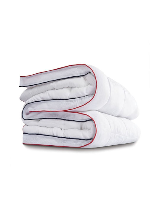 Cottonbox Pilotă Single cu Umplutură Microfiber 155x215cm Alb 300 g/mp²Gsm