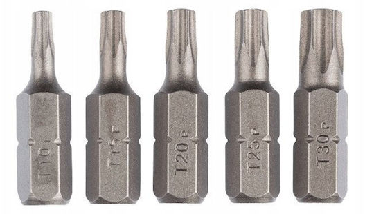 Dy Torx Bit Set 5 Pcs
