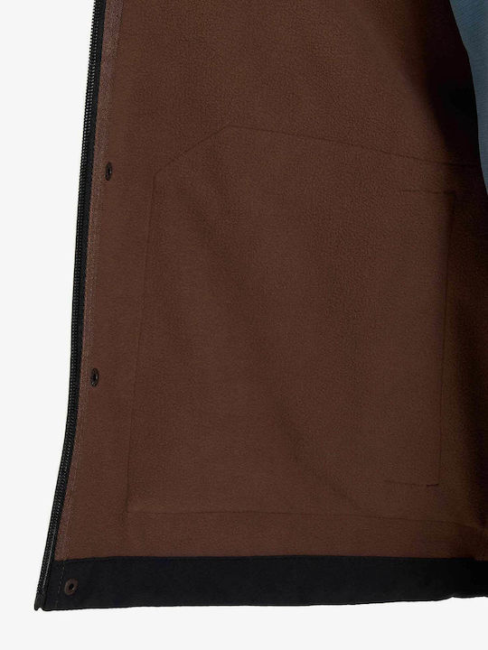 Winter Jacket Softshell Waterproof and Windproof Black