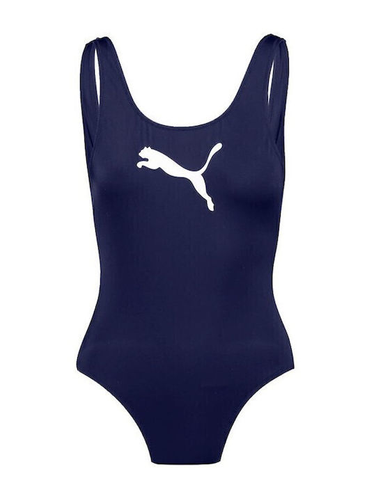 Active Swimsuit Navy Blue