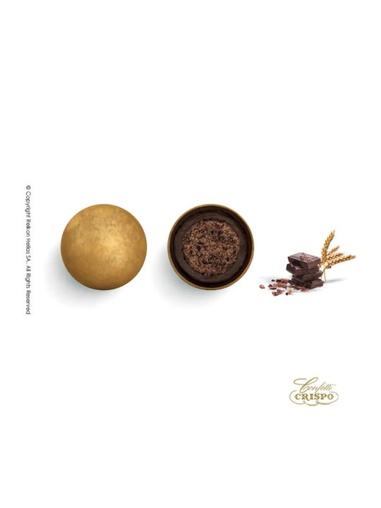 Confetti Crispo Бадеми Krixi във Форма Класически с Вкус Бял Шоколад Златист 700гр