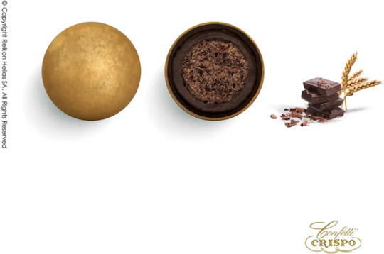 Confetti Crispo Бадеми Krixi във Форма Класически с Вкус Бял Шоколад Златист 700гр