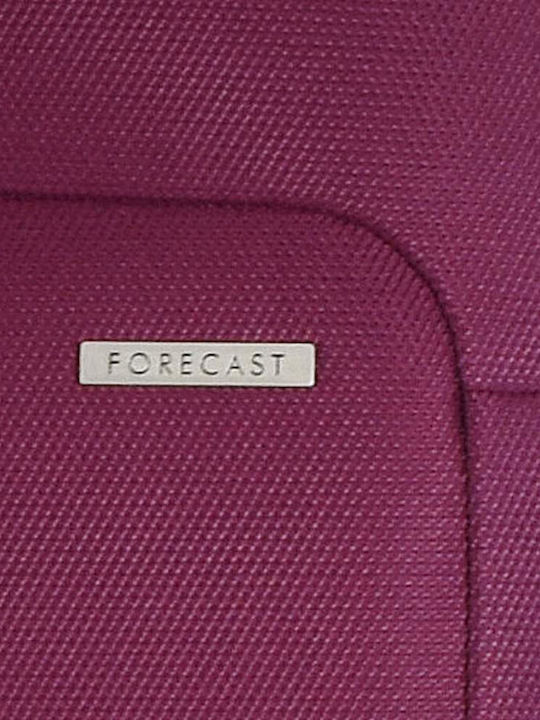 Forecast Medium Burgundy Travel Suitcase with 4 Wheels Height 66cm