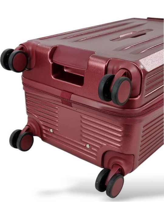 Forecast Hard Burgundy Suitcases With 4 Wheels Set Of 2 Pieces