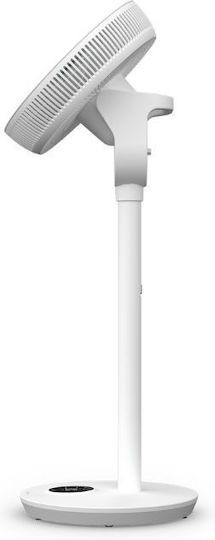 Duux Whisper Flex Pedestal Fan 21W with Remote Control White