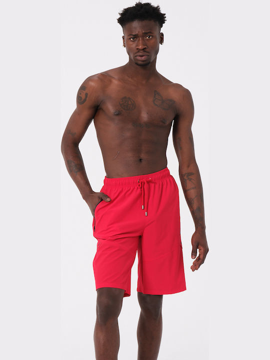 Men's Swimwear Bermuda Red