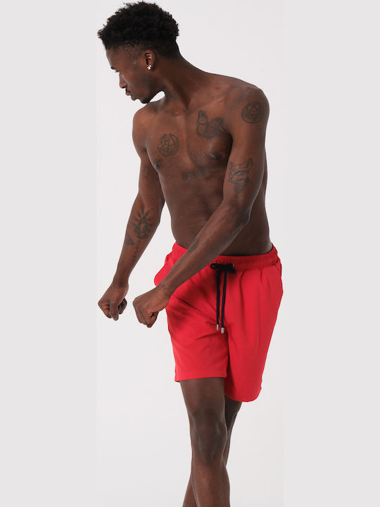 Men's Swimwear Shorts Red