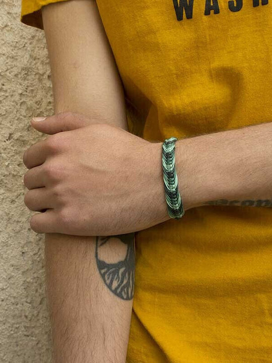 Siballba Herren Makramee Armband In 3 Grüntönen
