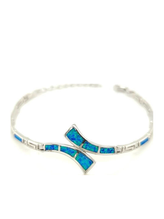 Brățară Argint 925° Maiandrus Opal Artificial