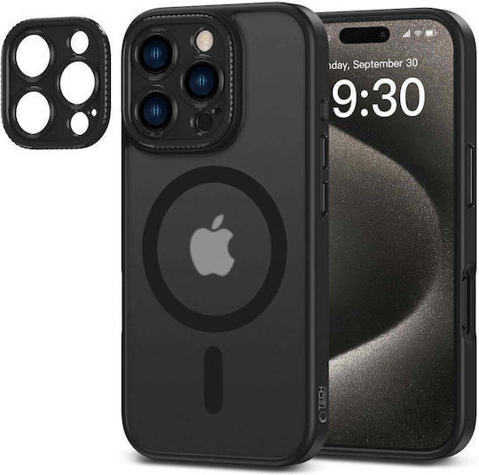 Tech-Protect Magcam Magsafe Back Cover Silicone / Plastic Transparent (iPhone 16 Pro)