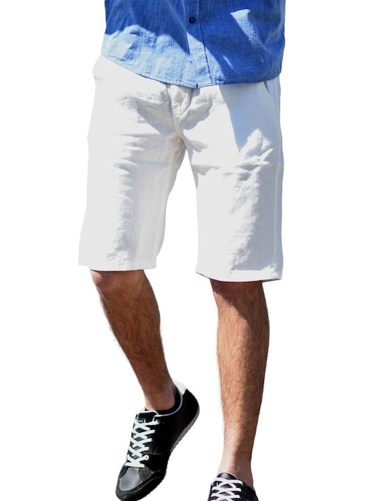 Men's Shorts Chino White