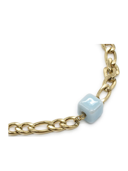Amorino Armbänder Fußkettchen Stahl 4425-20 Gold