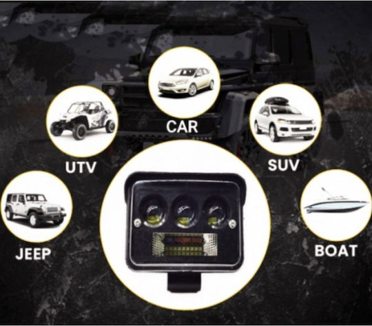 Set 2 Foxmag24 Proiectoare LED 78W Pentru SUV ATV Tractor Jeep