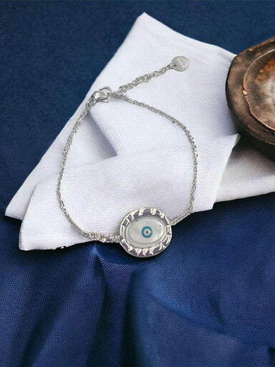 Sl0057-1 Damenarmband Silber Rostfreier Stahl V-store
