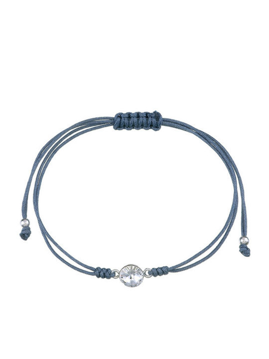 Handmade Silver Zircon Bracelet Bsd924-Anthracite