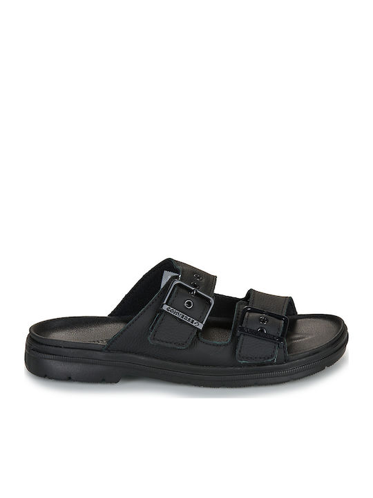 Flache Sandalen für Damen Flatforms in Schwarz Farbe
