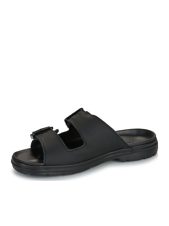 Flache Sandalen für Damen Flatforms in Schwarz Farbe